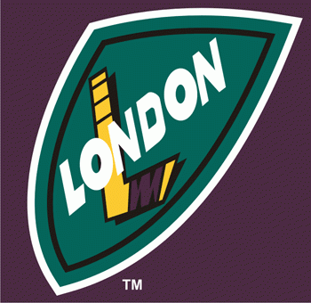 London Knights 1994-1996 Alternate Logo iron on transfers for clothing